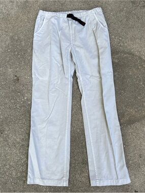 Vintage Gramicci Pants Mens Medium Belted Climbing Gorpcore Beige